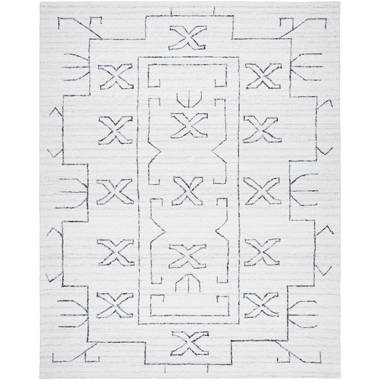 Ivy Bronx Keazia Hand Tufted Wool Abstract Rug Wayfair Canada